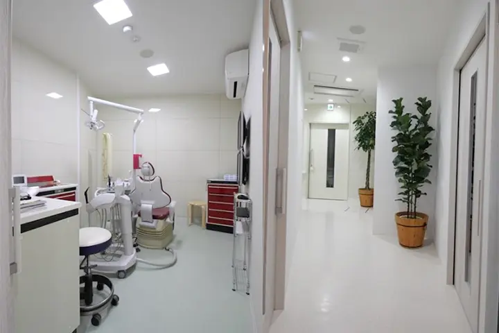 完全個室化した診療室