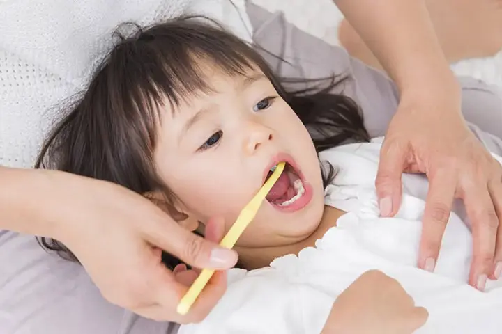 仕上げ磨きができているか?