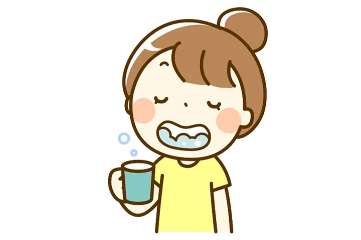 過度なうがいを控える